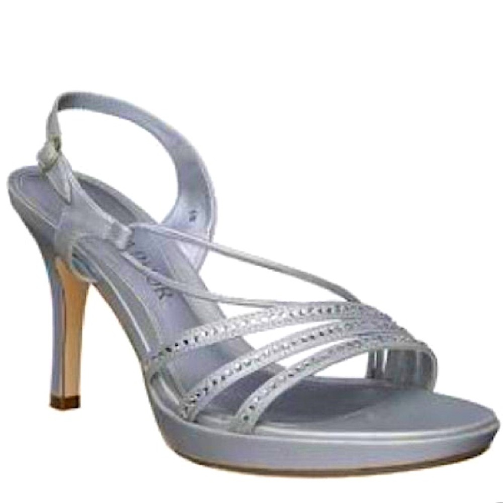 Silver Sparkly Heels